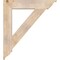 Ekena Millwork Traditional Traditional Smooth Bracket, Douglas Fir, 5 1/2"W x 34"D x 38"H BKT06X34X38TRA01SDF - alternate 2